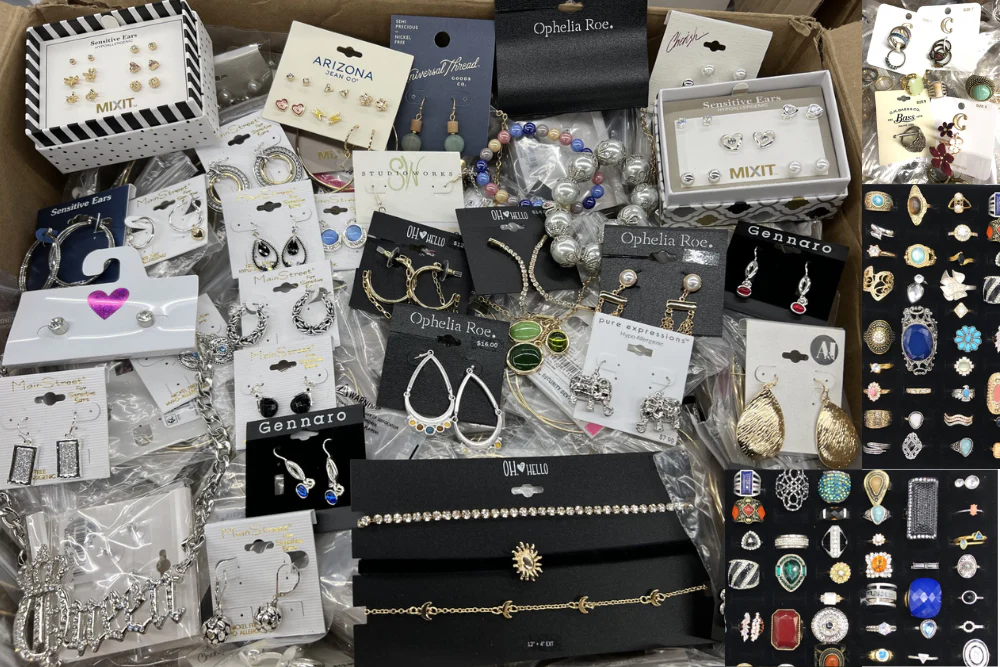 50/100 Pcs Wholesale Liquidation Jewelry Lots