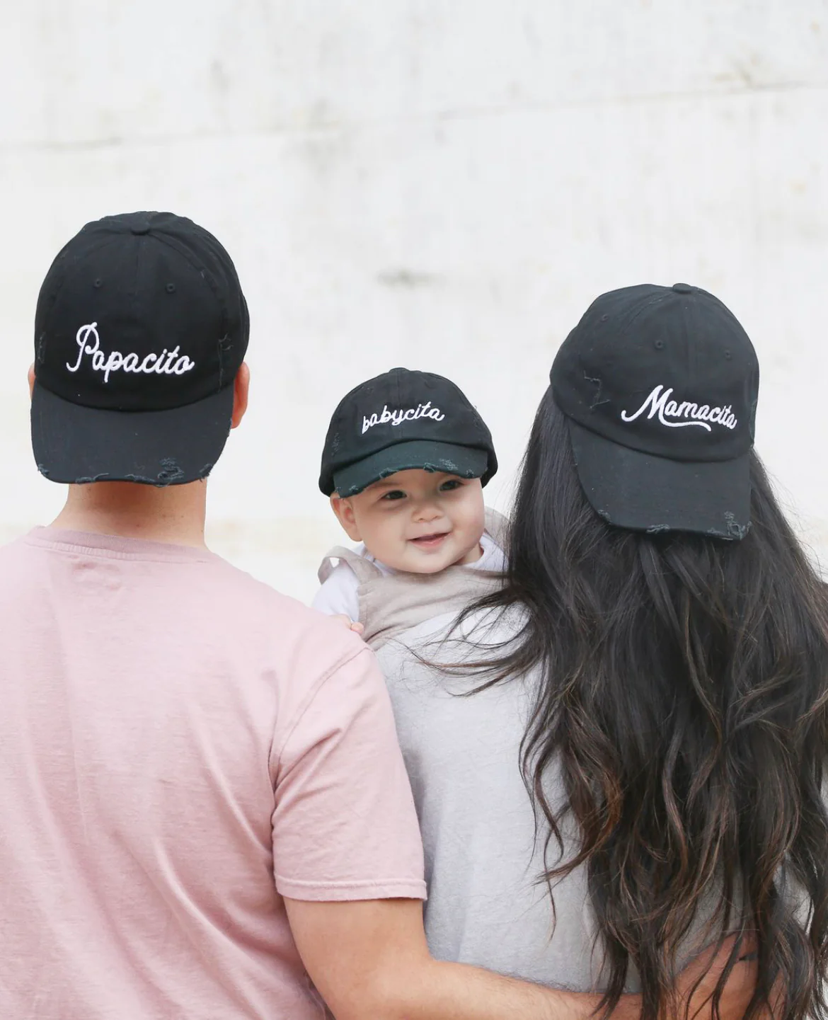 Papacito, Mamacita, Babycita - Classic Baseball Hats ( Total 15 Hats - 5 of Each Style)