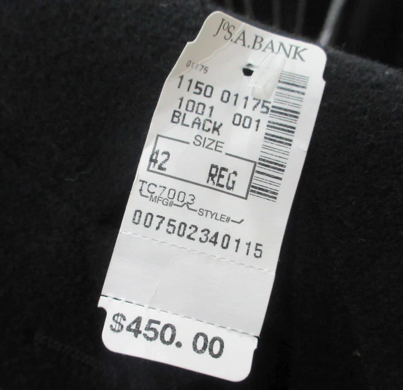 Three Joseph A. Bank Wool Coats – New with Tags - Image 5